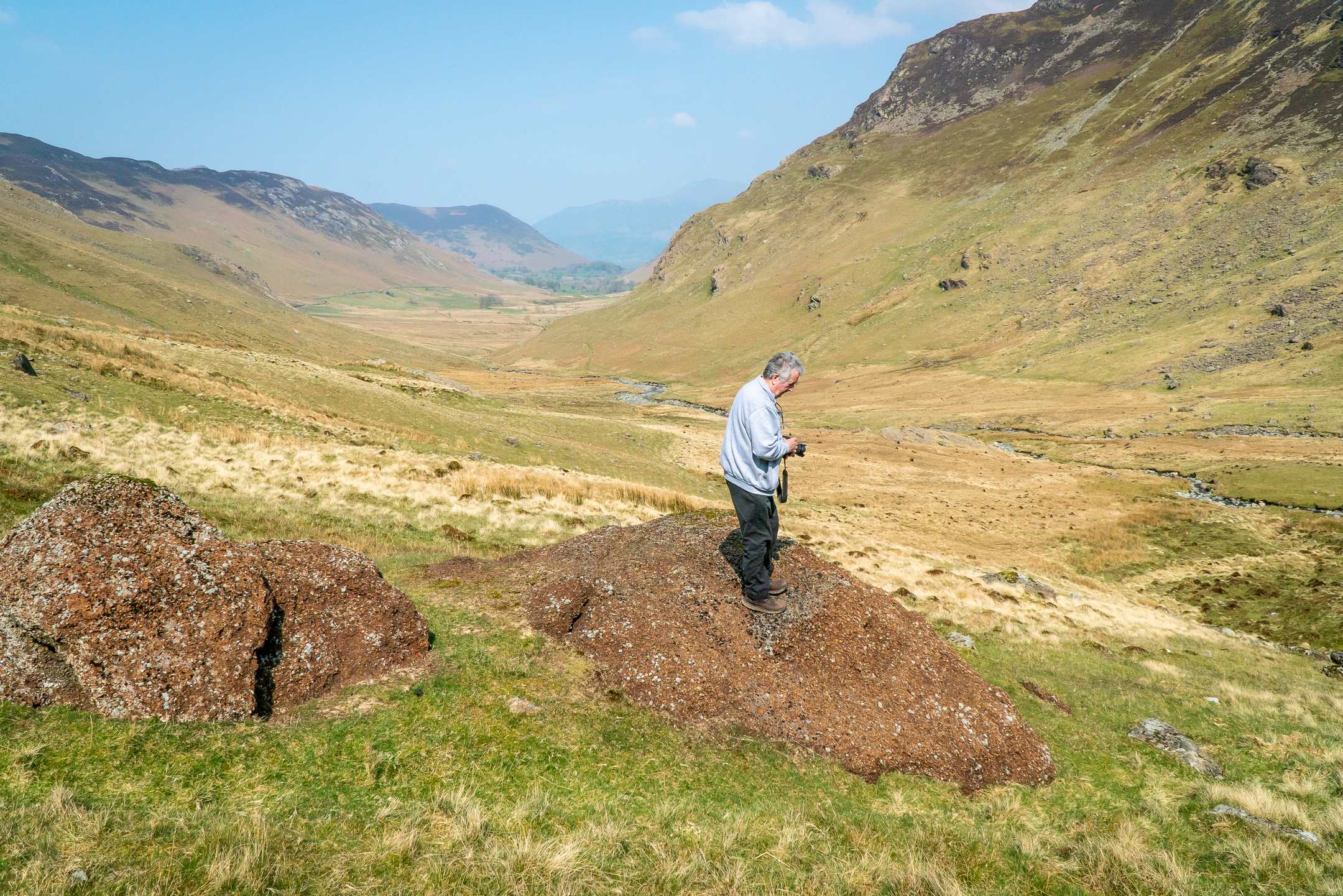 Long Work and Elizabethan  copper heaps Newlands 2019